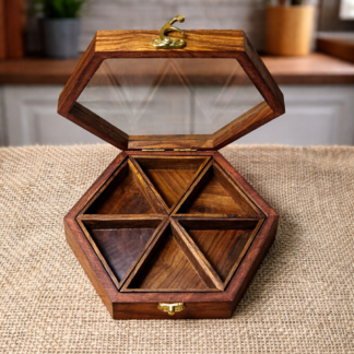 Wooden Spice Box